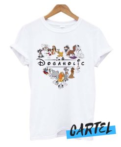 Disney I’m A Dogaholic awesome T-shirt