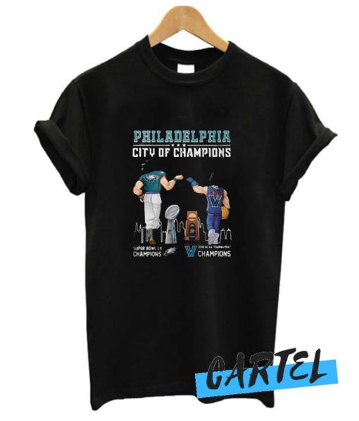 Philadelphia City of Champions Goku and Vegeta awesome T-Shirt