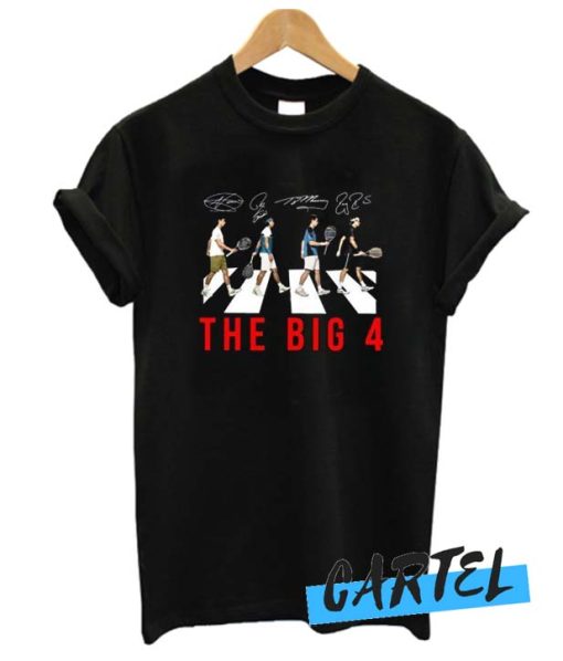 The Big 4 Four Famous Top Tennis Players awesome T-Shirt