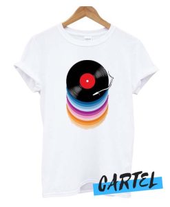 Vinyl Records Print awesome T-shirts