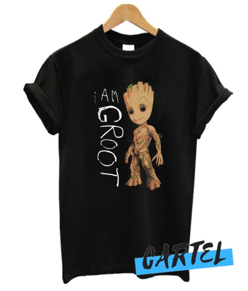 GUARDIANS OF THE GALAXY I AM GROOT awesome T SHIRT