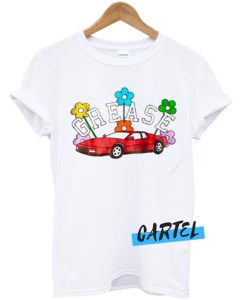 Grease Flower Car awesome T-Shirt