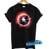 Marvel Avengers Assemble Captain America Art Shield Badge awesome T shirt
