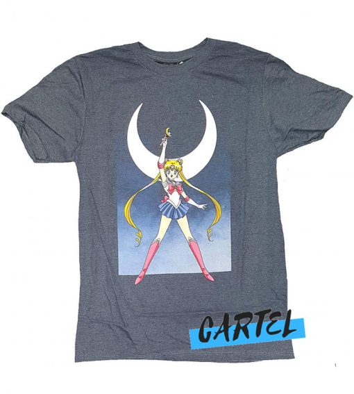 Sailor Moon Navy Graphic awesome T shirt