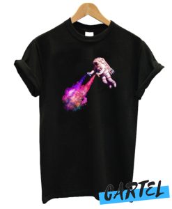 Shooting Stars - the astronaut artist awesome T-Shirt