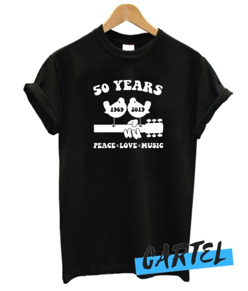 Woodstock 50 years awesome t-shirt