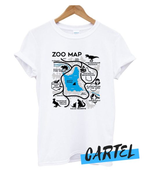 Zoo Map awesome T-Shirt