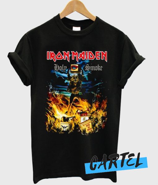 Iron Maiden Holy Smoke awesome T-shirt