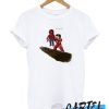 Iron Man hold Spidey awesome T SHirt