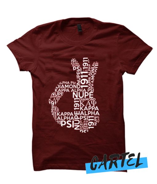 Kappa Alpha Psi Sign awesome T Shirt