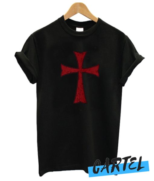 Knights Templar Crusader Cross Men's awesome T-Shirt