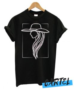 Lady Gaga Pink Hat illustration awesome T shirt