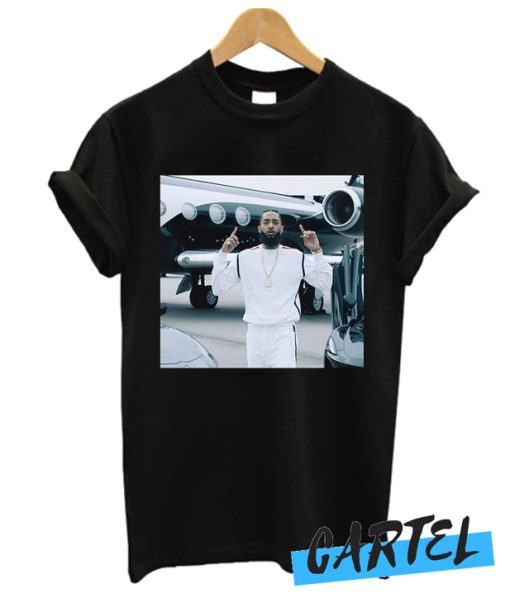 Nipsey Hussle Racks In The Middle Tee awesome T-shirt