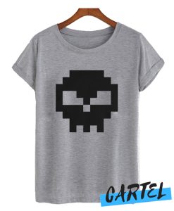 Pixel Skull awesome T Shirt