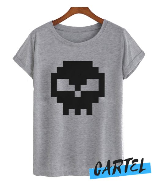 Pixel Skull awesome T Shirt