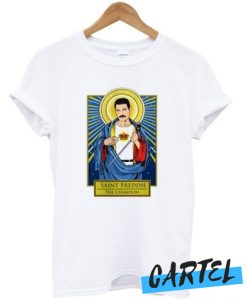 saint freddie the champion awesome t-shirt