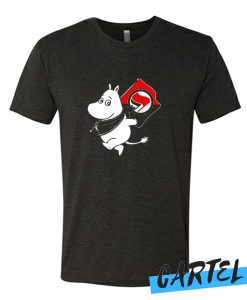 Antifa Moomin Anti-Fascist awesome T-Shirt