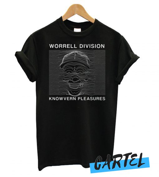 Knowvern Pleasures Black awesome T shirt