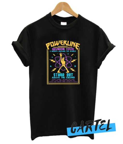 Powerline Reunion awesome T Shirt