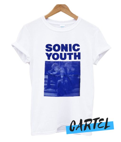 Sonic Youth Silkscreened awesome T Shirt