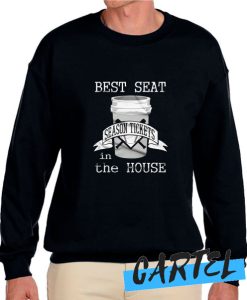Baseball Bucket Best Seat in the House awesome Sweatshirt