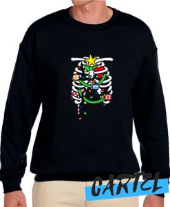 Christmas Ribs Funny Radiology awesome Sweatshirt
