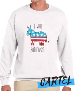 I vote Both Ways awesome Sweatshirt