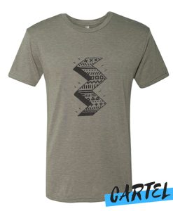 Marl Zig Zag awesome T-Shirt