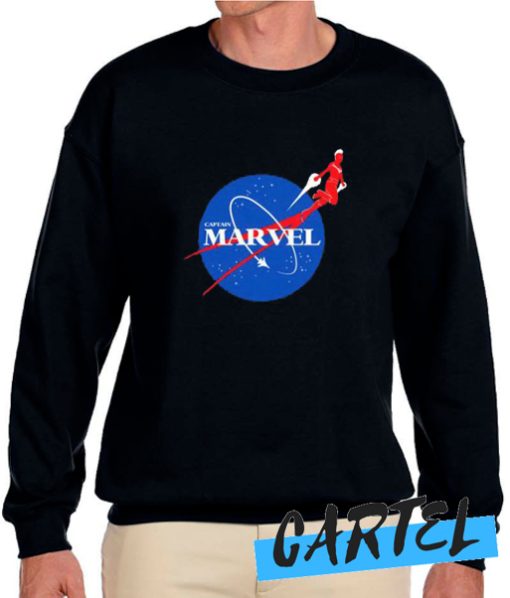 Nasa Captain Marvel awesome Sweatshirt