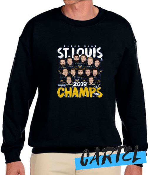 St Louis Blues 500 Level NHL 2019 Stanley Cup Champs awesome Sweatshirt