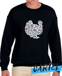 Swirly Turkey awesome Sweatshirt