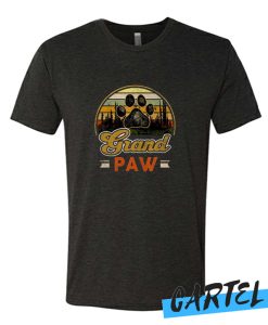 Vintage grand paw dog lover awesome tshirt
