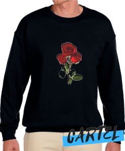 3 red rose awesome Sweatshirt