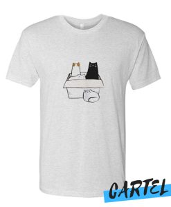 4 Cats in a Box awesome T-Shirt