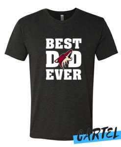 Best Dad Ever Arizona Coyotes Hockey Team awesome T Shirt