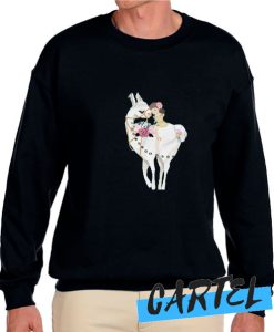 Llama Girl's awesome Sweatshirt