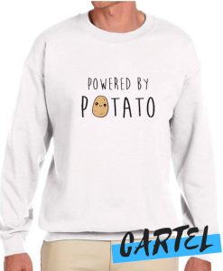 Powered by Potato awesome Sweatshirt