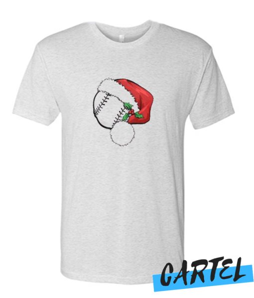 Baseball Santa Cap awesome T Shirt