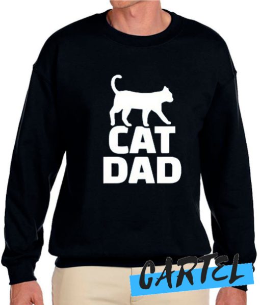 CAT DAD awesome Sweatshirt