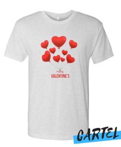 Happy Valentine's Red Balloons awesome T Shirt