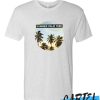 Neon Lime Letter And Palm awesome T Shirt