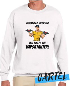 Pop art gym awesome Sweatshirt