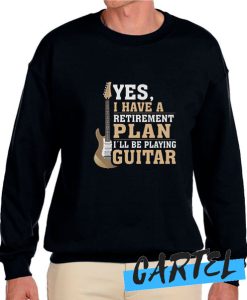 Retired Guitar Player awesome Sweatshirt