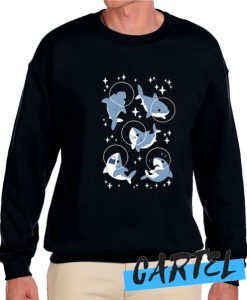 SPACE SHARK PATTERN awesome Sweatshirt