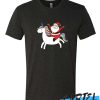 Santa Claus and love unicorns awesome T Shirt