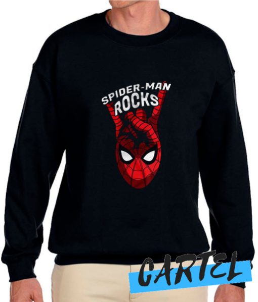 Spiderman Rocks awesome Sweatshirt