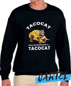 Tacocat Spelled Backward's Tacocat awesome Sweatshirt