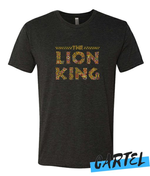 Tribal Print Lion King awesome T Shirt