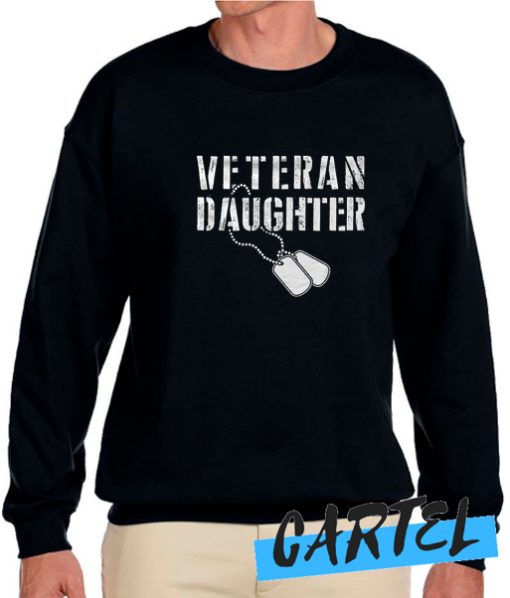 Veteran Daughter awesome Sweatshirt