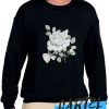 White Roses Watercolor Flowers awesome Sweatshirt